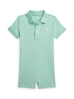 NWT Ralph Lauren Light Mint Green Polo Bodysuit